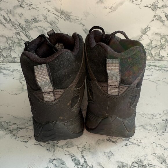 Merrell Women 10 Moab FST ICE Thermo Boot Black Vibram Sole Hiking Winter Shoe - Picture 5 of 9